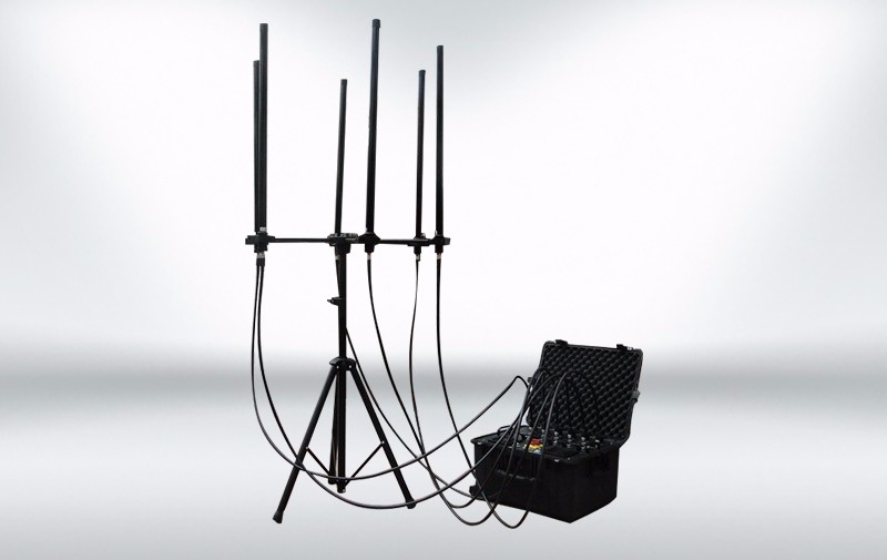 Man-pack portable UAV Drone Jammer 